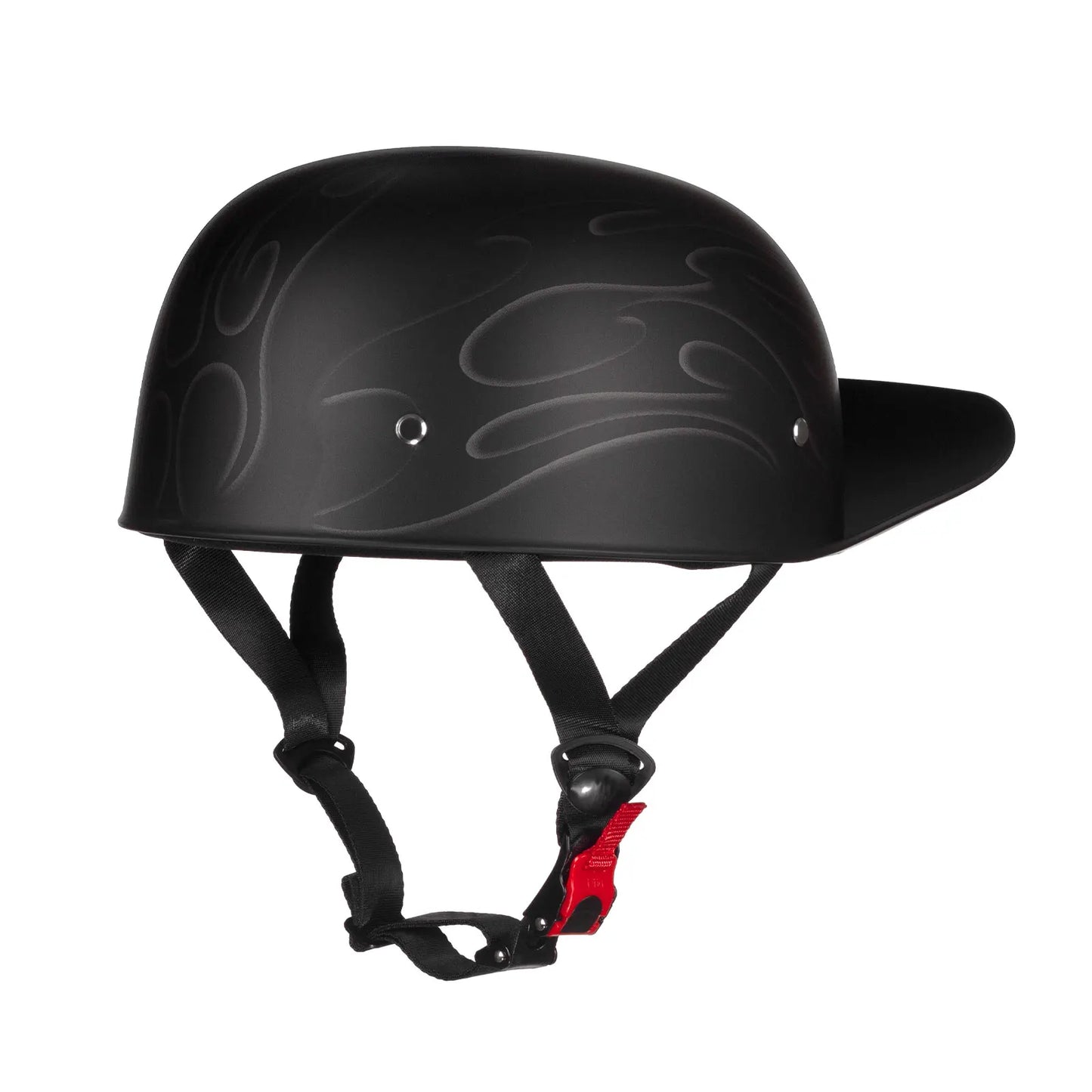 Crown Racing Half Helmet Open Face Streetbike DOT Certified