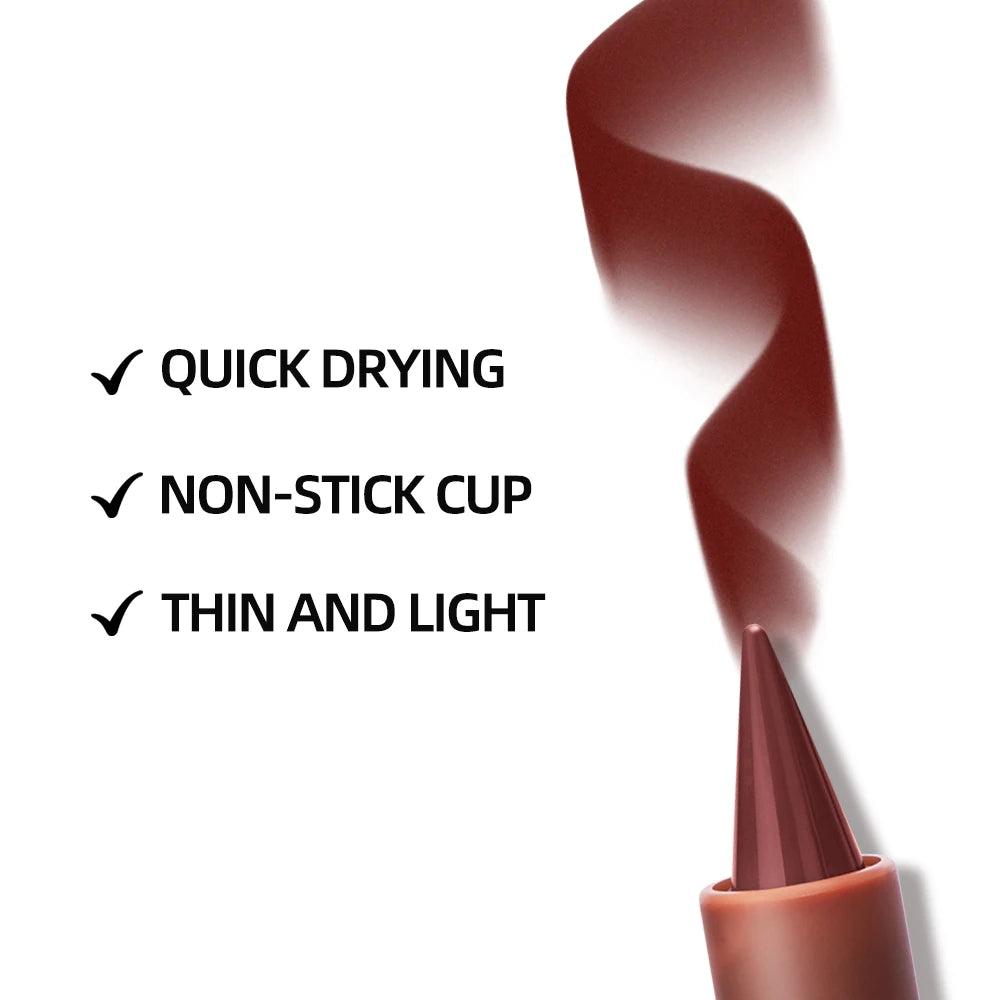 Ibcccndc Gradient Lip Crayon Waterproof Longwear Makeup Cosmetic