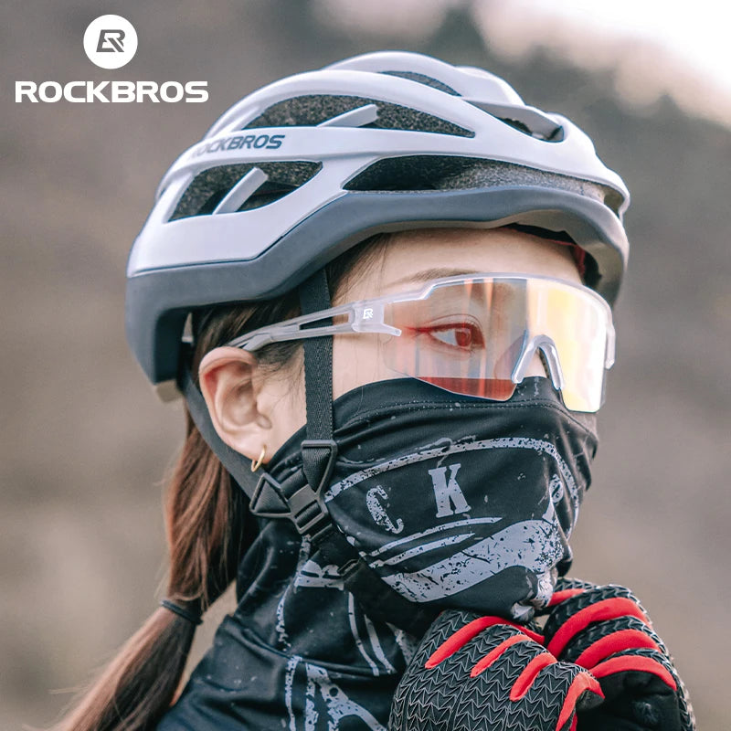 ROCKBROS Photochromic Polarized Cycling Glasses UV400 Eyewear