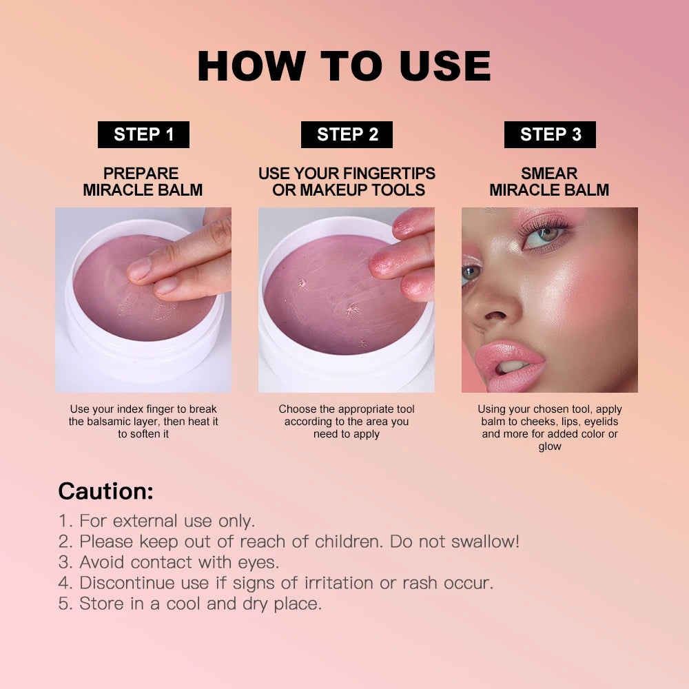 Lakerain Multi Purpose Cream Blush For Eyes Lips And Cheeks