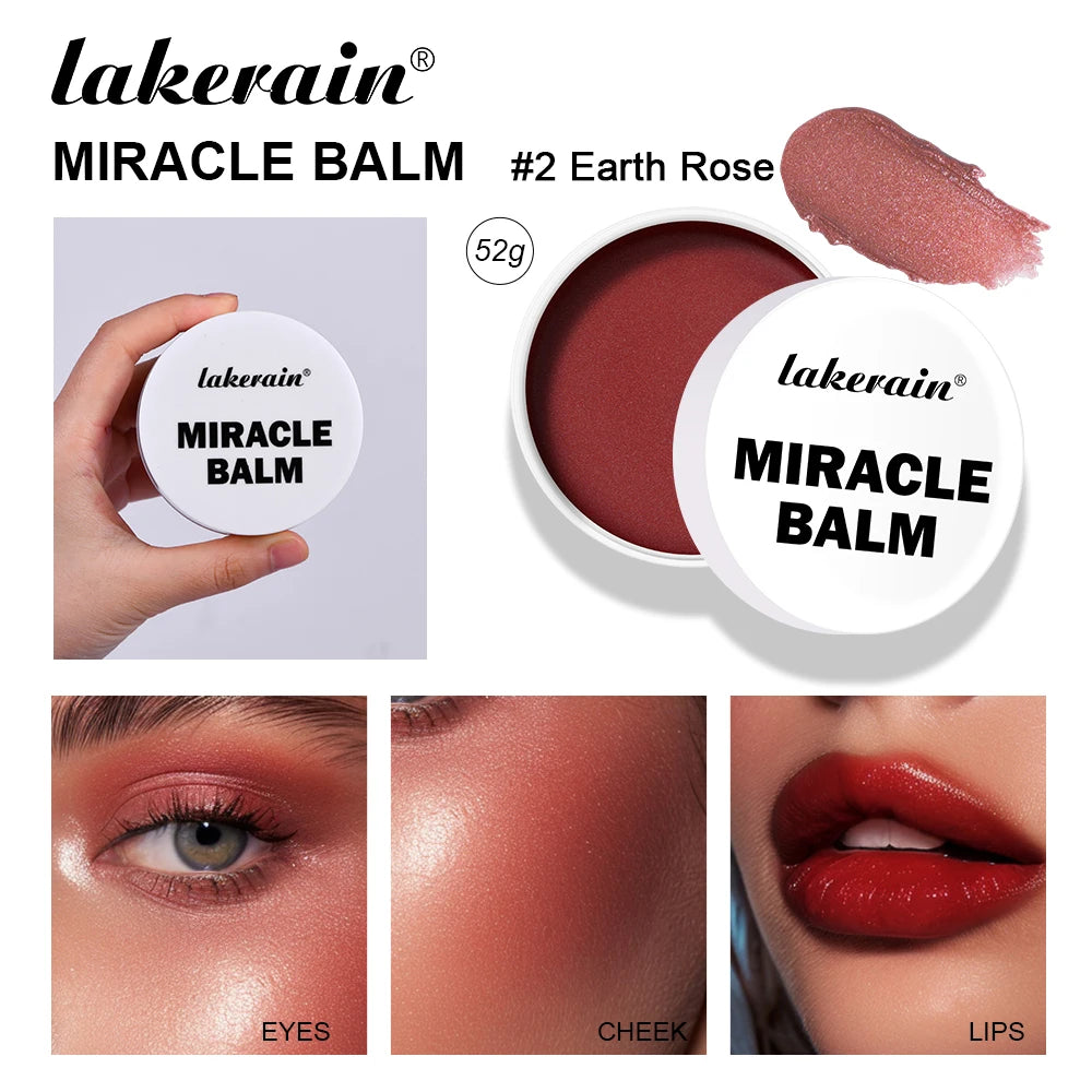 Lakerain Multi Purpose Cream Blush For Eyes Lips And Cheeks