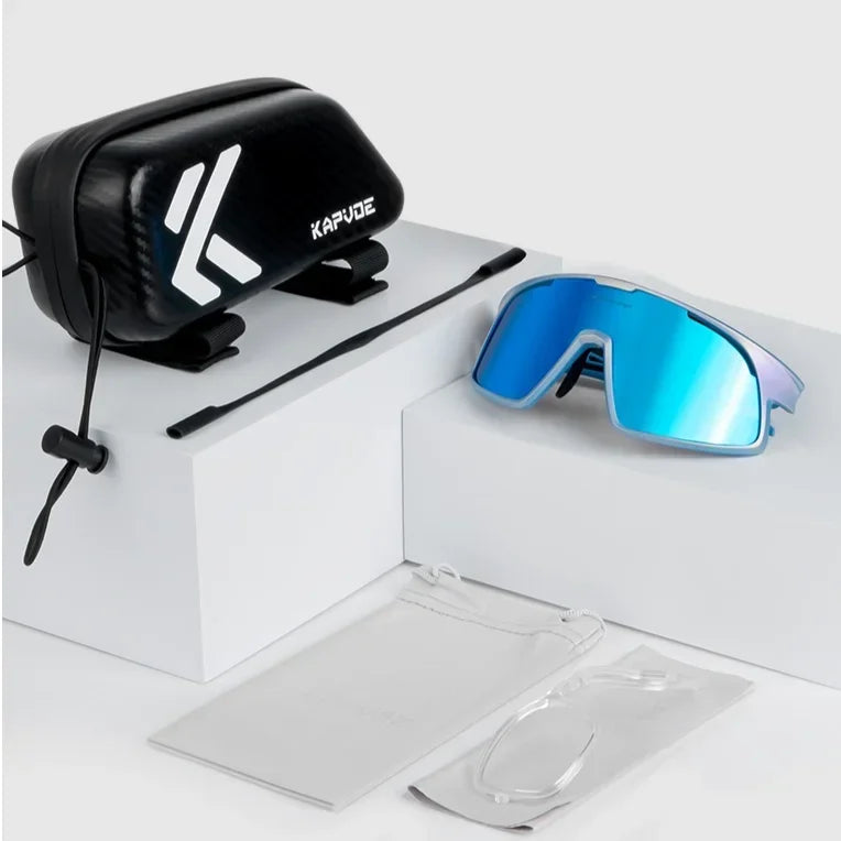 Kapvoe 2026 Outdoor Polarized Sports Glasses on Sale Cycling Sunglasses for Men Women Fishing Hiking Glasses Bike MTB Bicycle Outdoor Eyewear UV400
