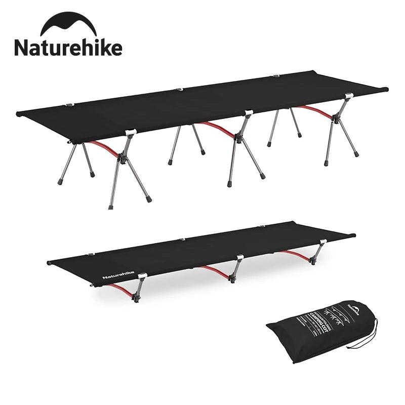 Naturehike Adjustable Folding Camping Cot For Outdoor Travel