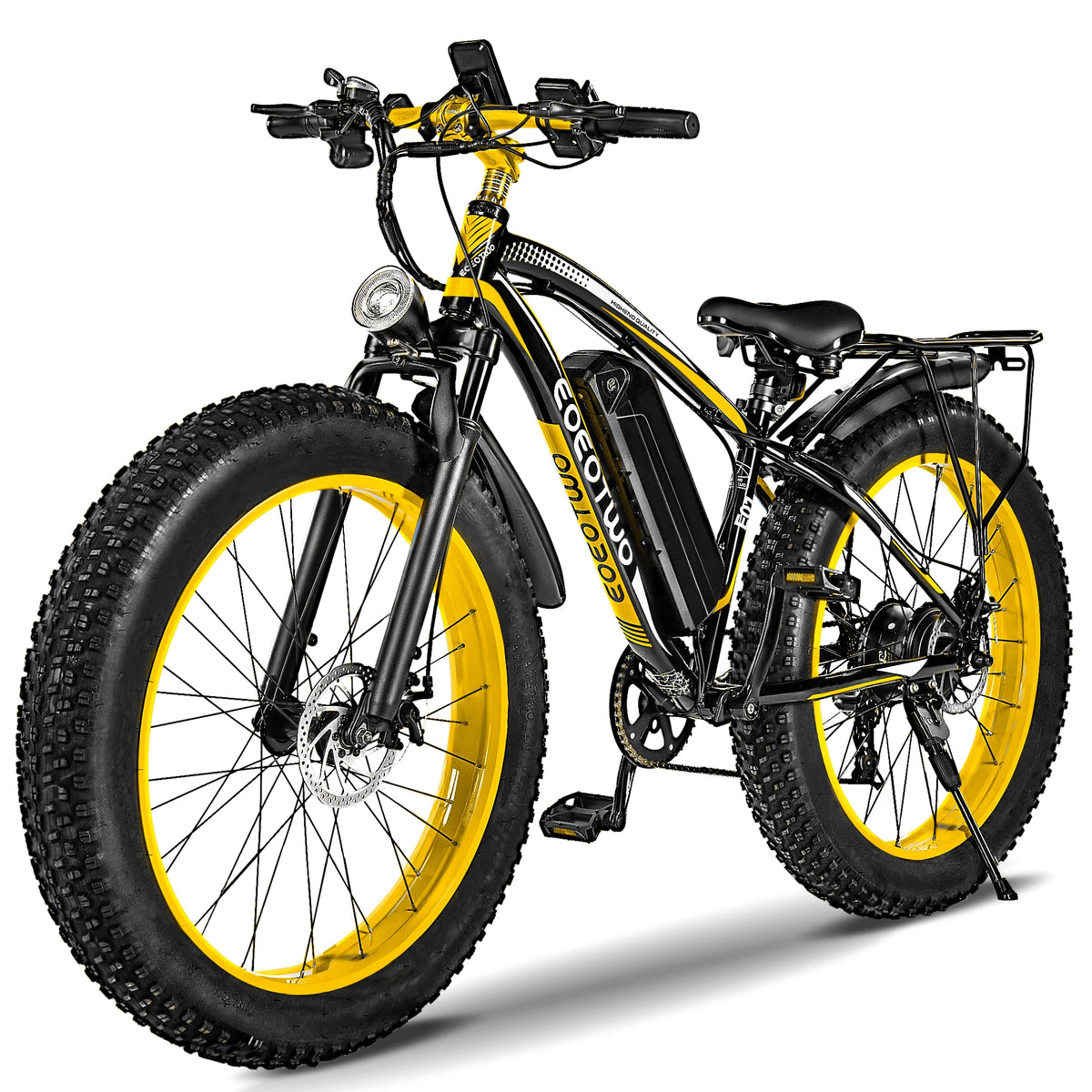 EOEOTWO 1500W Fat Tire Electric Bike Adult All Terrain Commuter