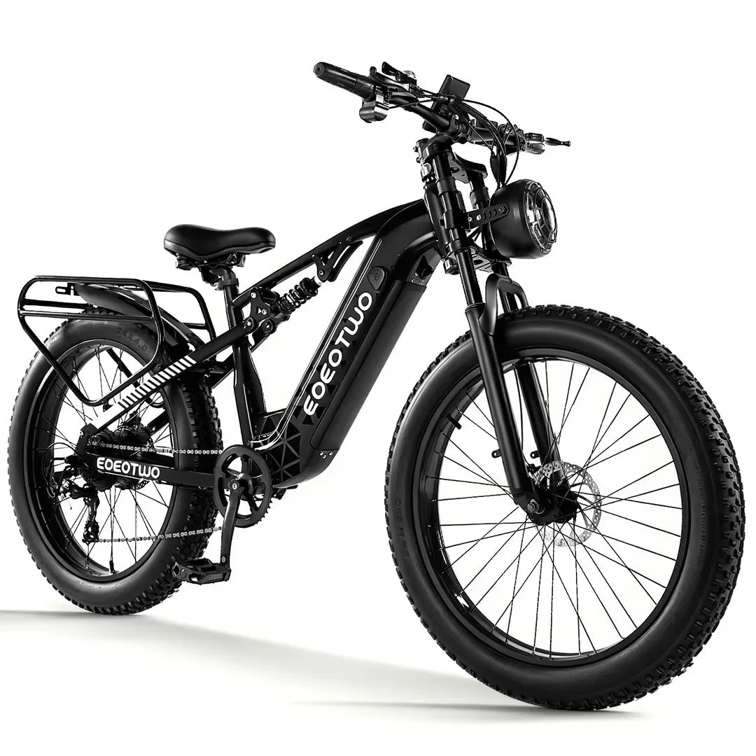 EOEOTWO 1500W Peak Electric Fat Tire Ebike For Adult Riders