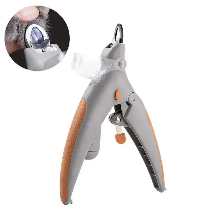 Pet Led Nail Clipper With Amplification Function For Dogs And Cats