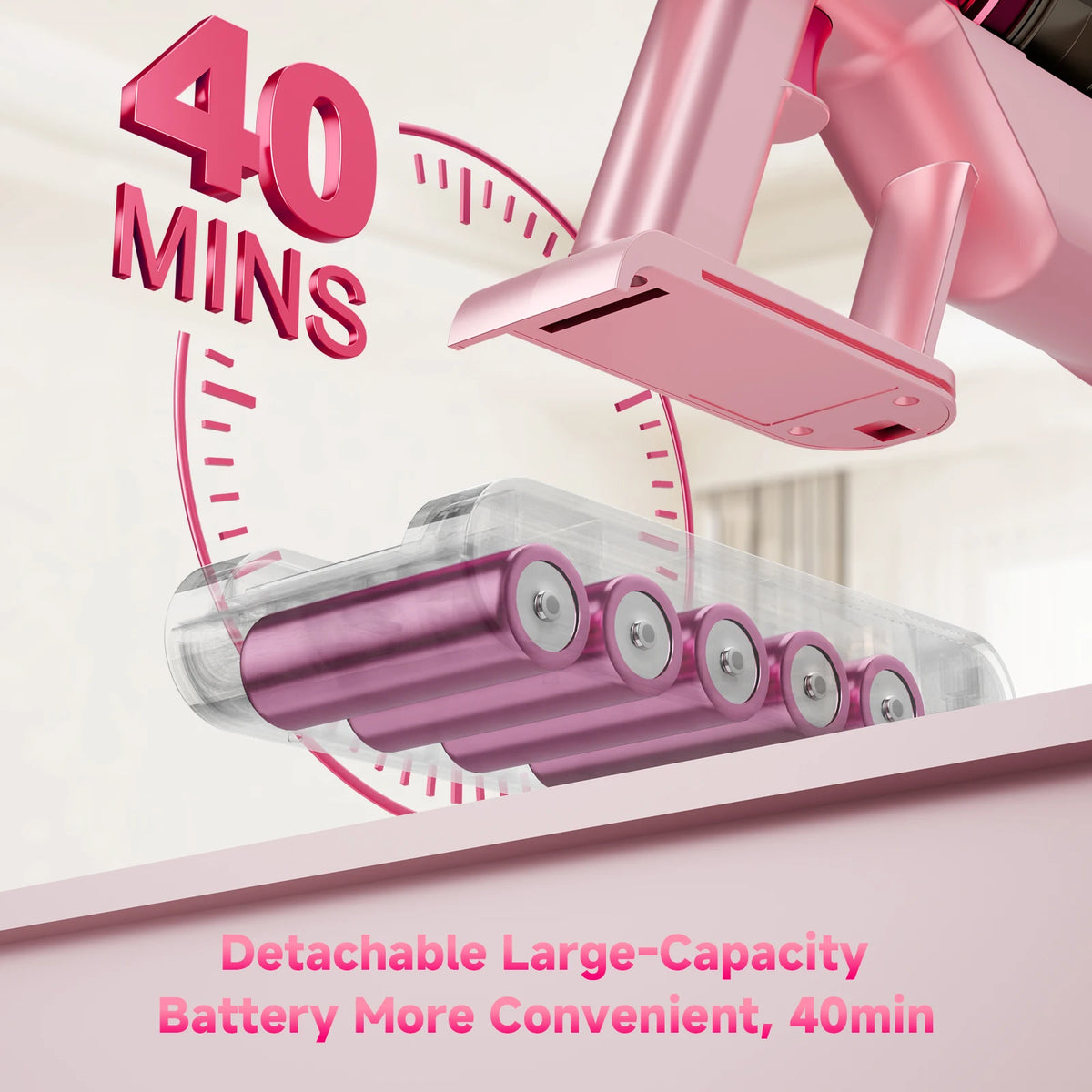 Honki Cordless Vacuum Cleaner With HEPA Filter For Pet Hair