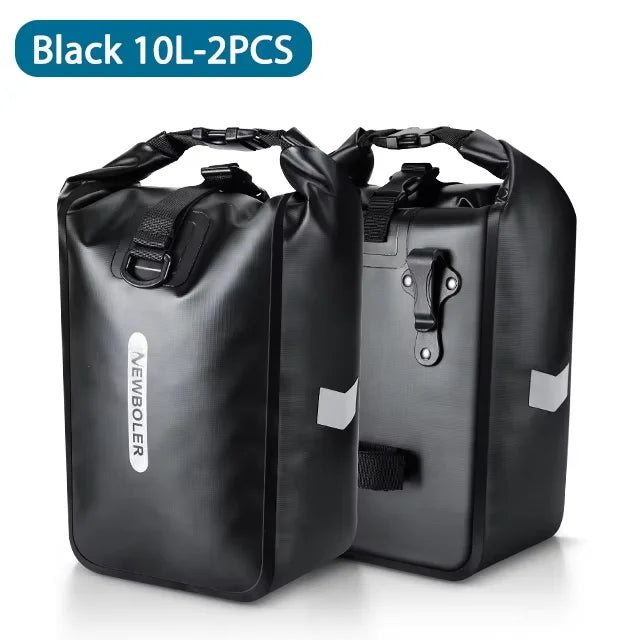 NEWBOLER Waterproof Front Fork Bag 10L-20L Quick Release Bicycle Bag