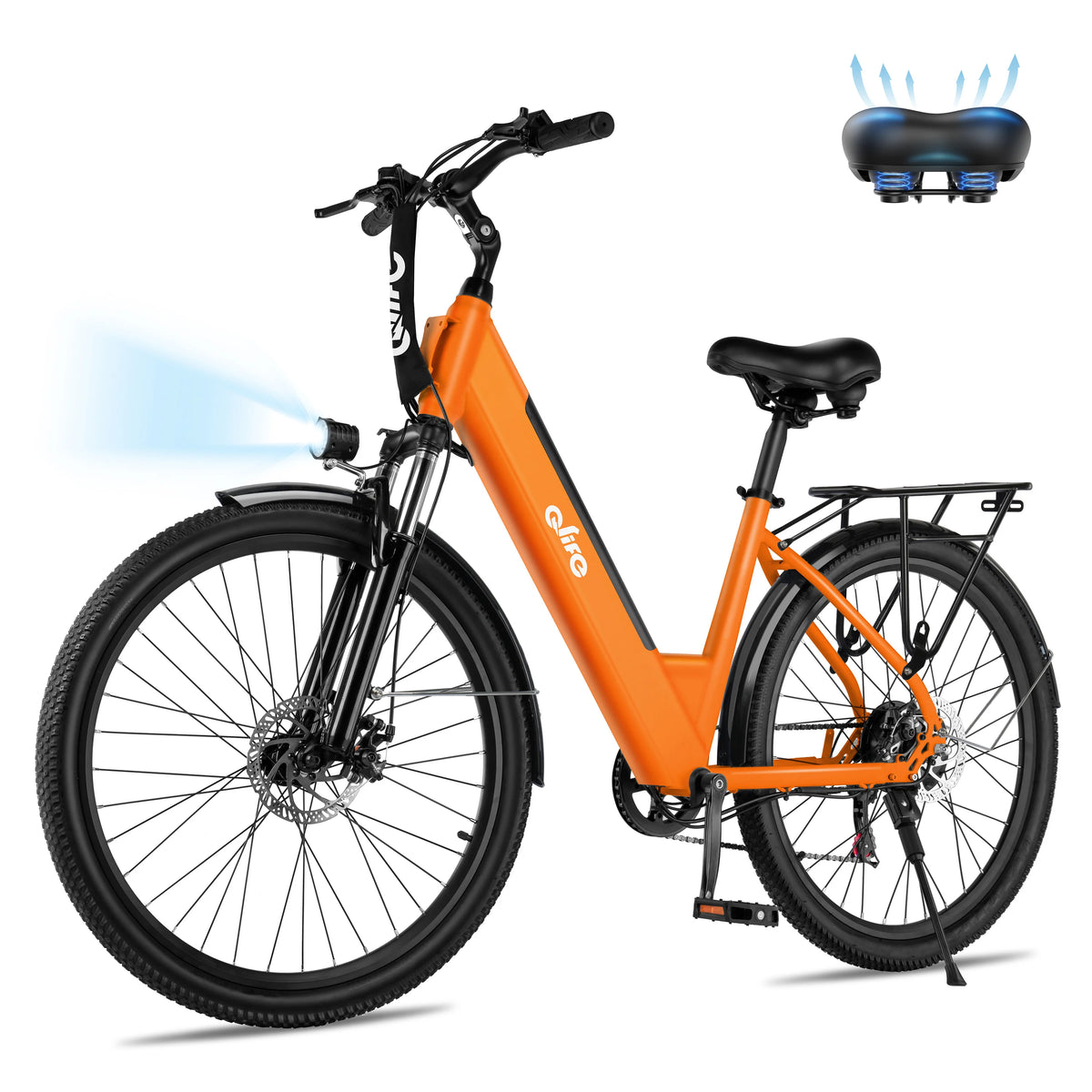 Qlife Cityone St 1200W Electric Bicycle With 48V Battery