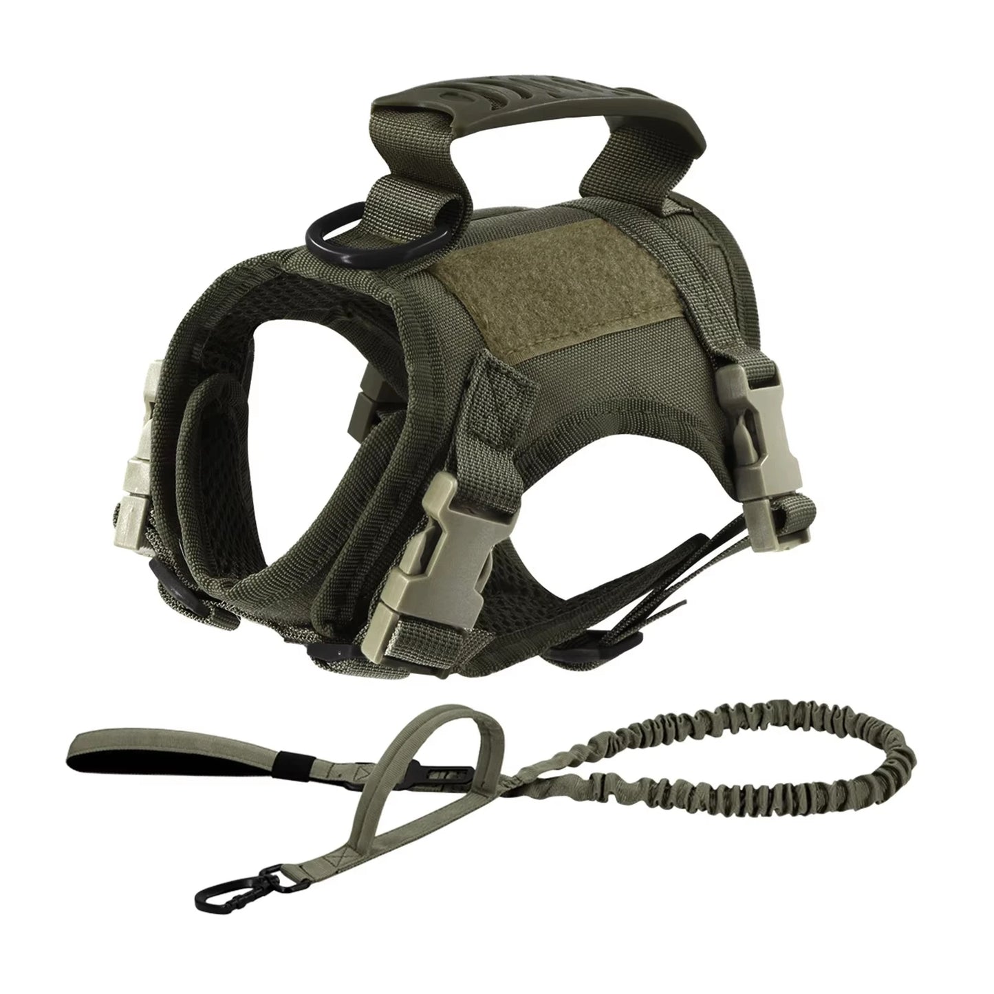 Adjustable Nylon Puppy Harness And Leash Set With Breakaway Buckle For Training