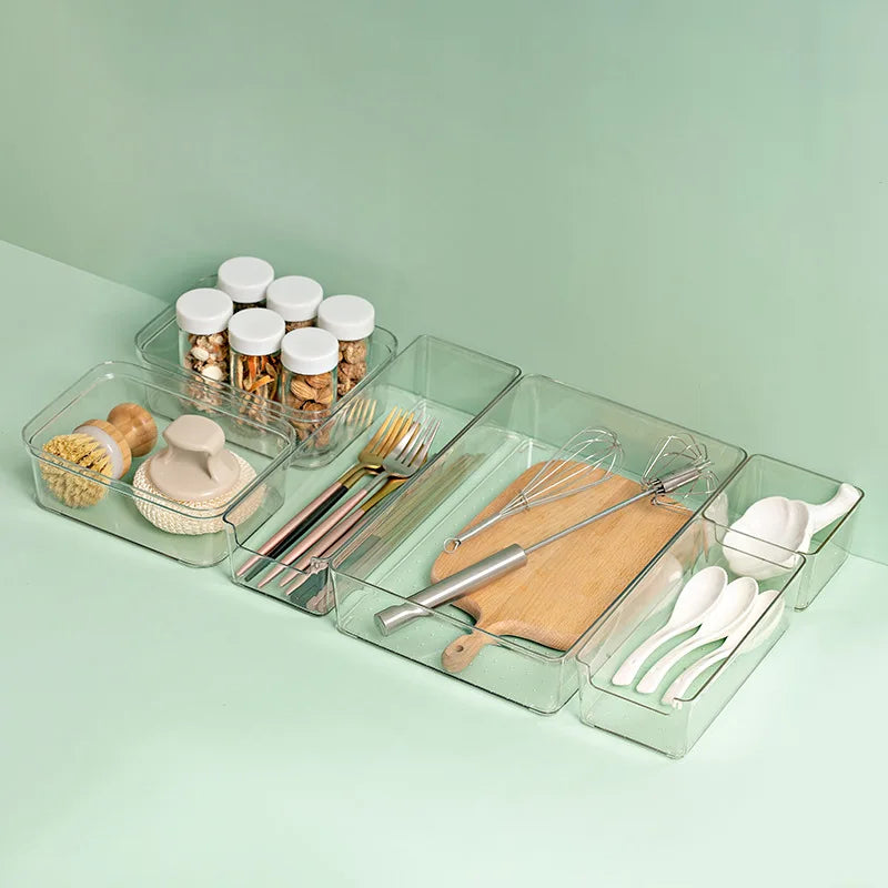 Acrylic Storage Box Desktop Organizer For Cosmetics And Skincare