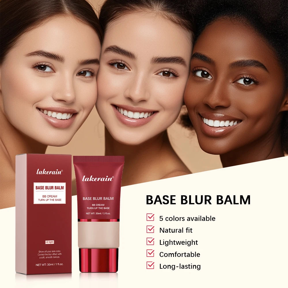 Ibcccndc Matte Liquid Foundation Base Waterproof Lightweight Face Makeup
