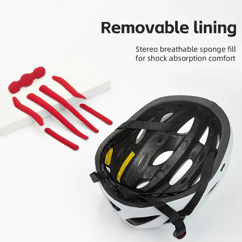 RockBros Cycling Helmet With Goggles Integrated Safety For Men Women