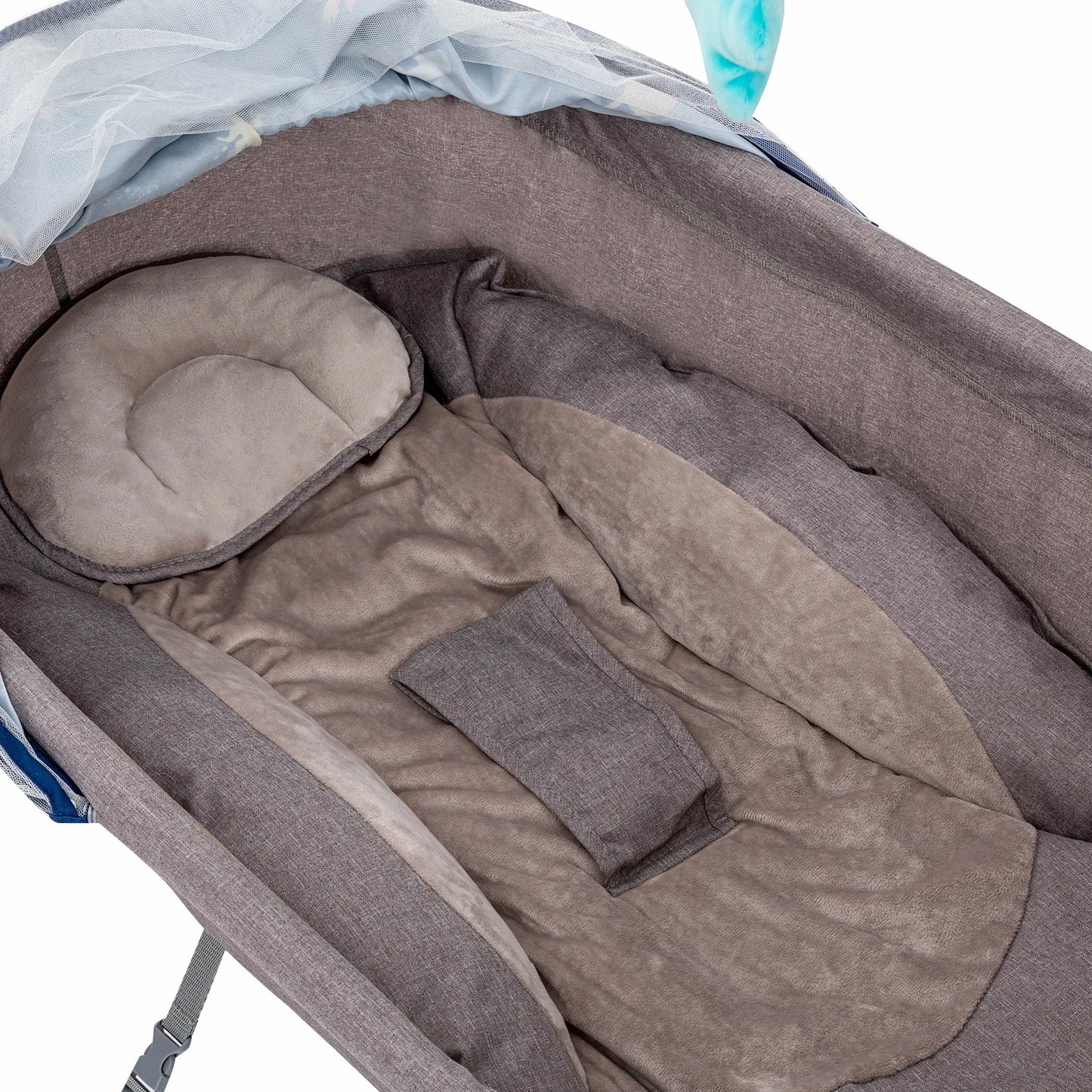 Bymaocar Baby Cradle Swing With Remote Control 5 Speeds