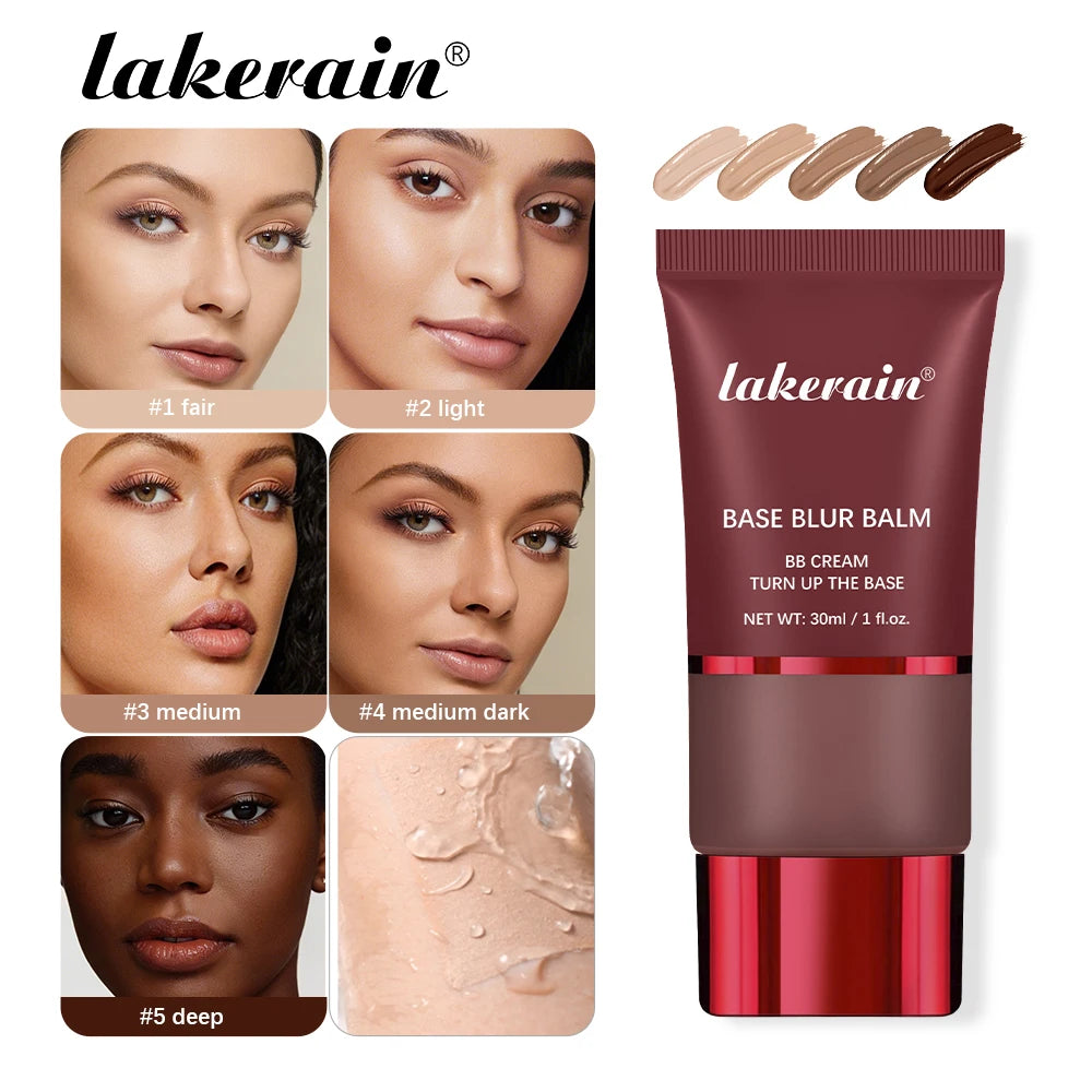 Ibcccndc Matte Liquid Foundation Base Waterproof Lightweight Face Makeup