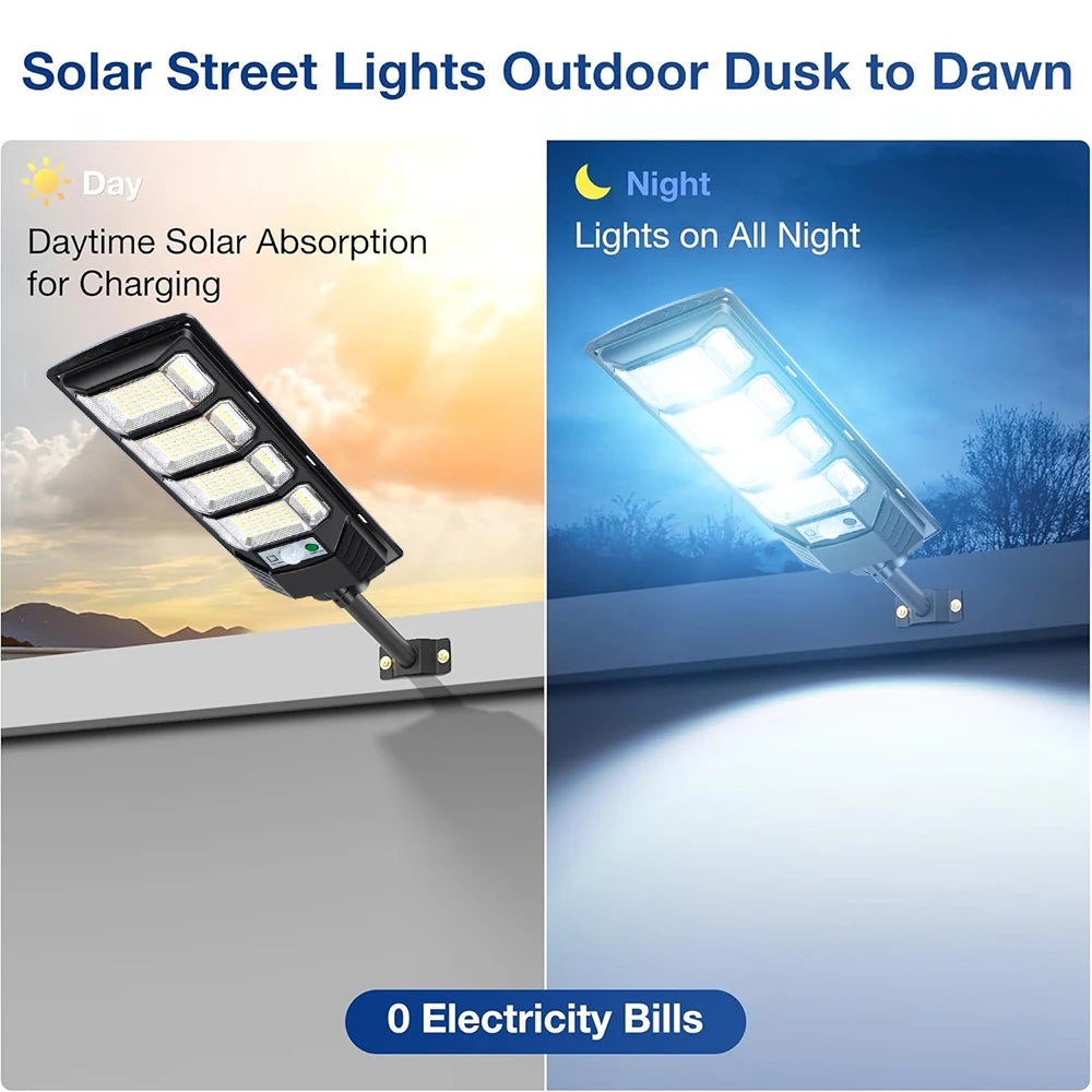 Solar Led Motion Sensor Outdoor Garden Wall Light Fixture