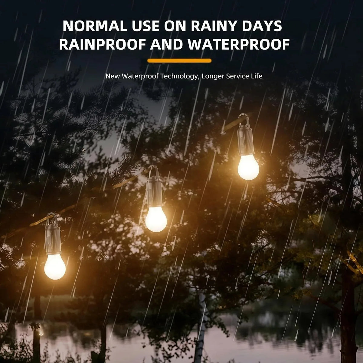 Portable Usb Rechargeable Led Outdoor Camping Lantern And Emergency Light