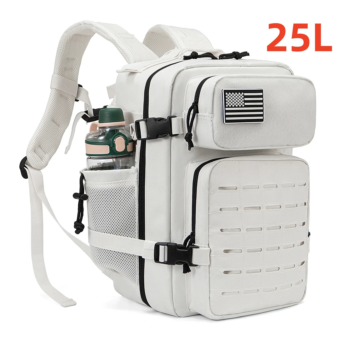 ReFire Gear Tactical Backpack Outdoor Activities With Water Bottle Holder