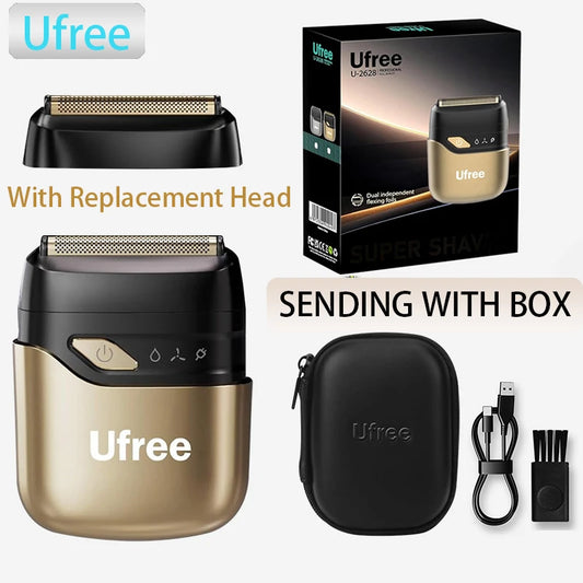 Ufree Foil Shaver For Men With 4 Floating Blades LED