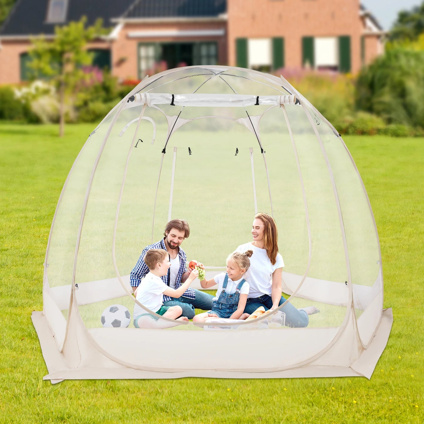 Clear Pop Up Bubble Tent for Garden and Outdoor Courtyard