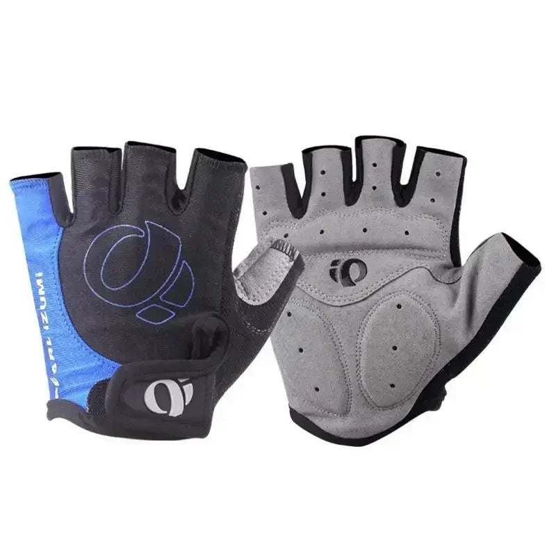 Half Finger Gel Cycling Gloves Anti-Slip Anti-Sweat For MTB