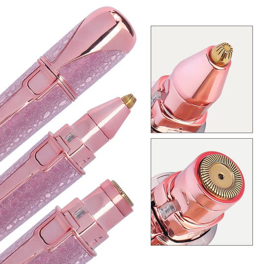 USB Electric Eyebrow Trimmer Facial Hair Remover For Women