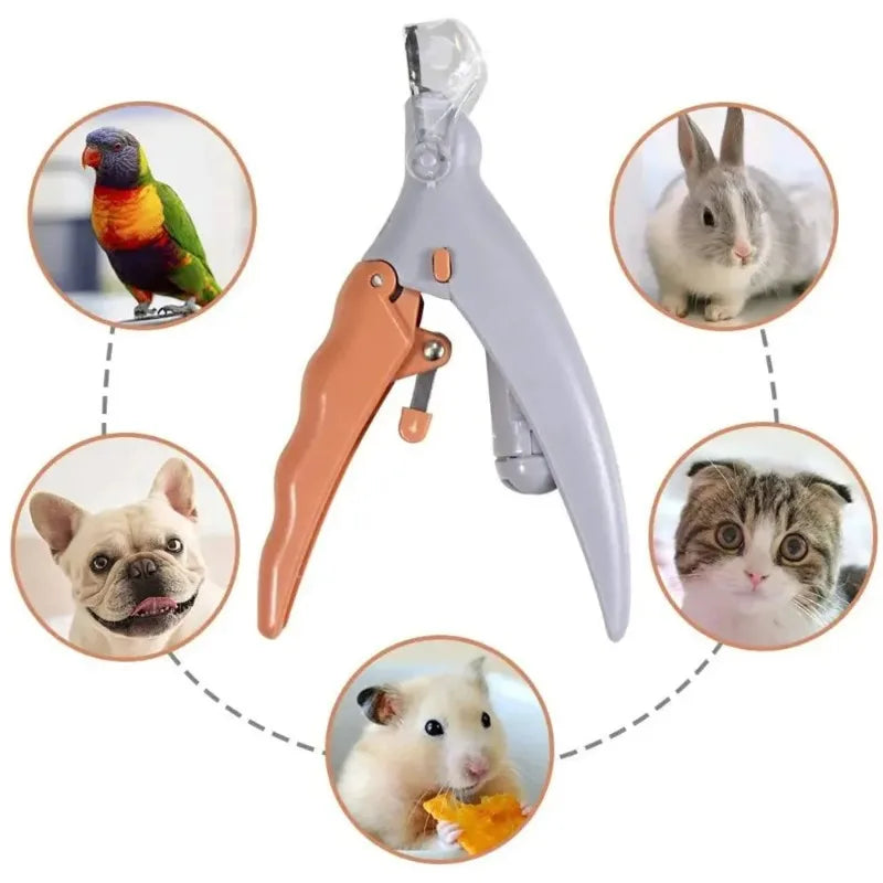Pet Led Nail Clipper With Amplification Function For Dogs And Cats