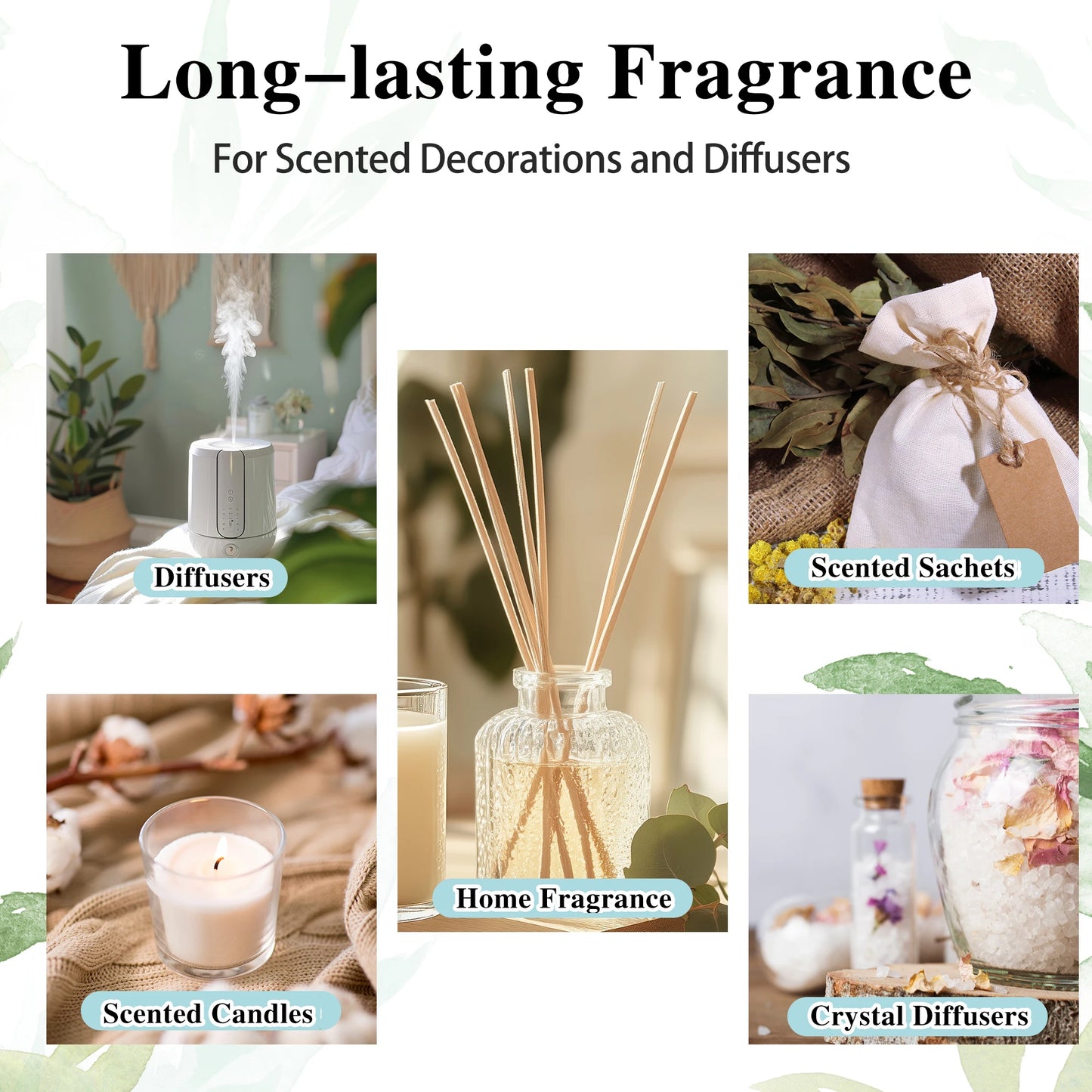 MAYJAM Coconut Vanilla Fragrance Oil For Diffuser And Candles