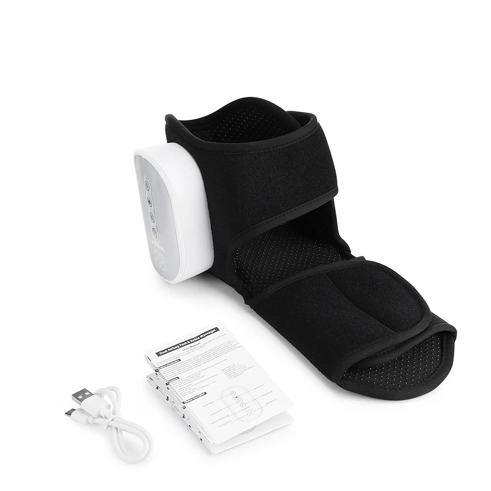 PASTSKY Cordless Electric Foot Massager With Air Compression And Heat