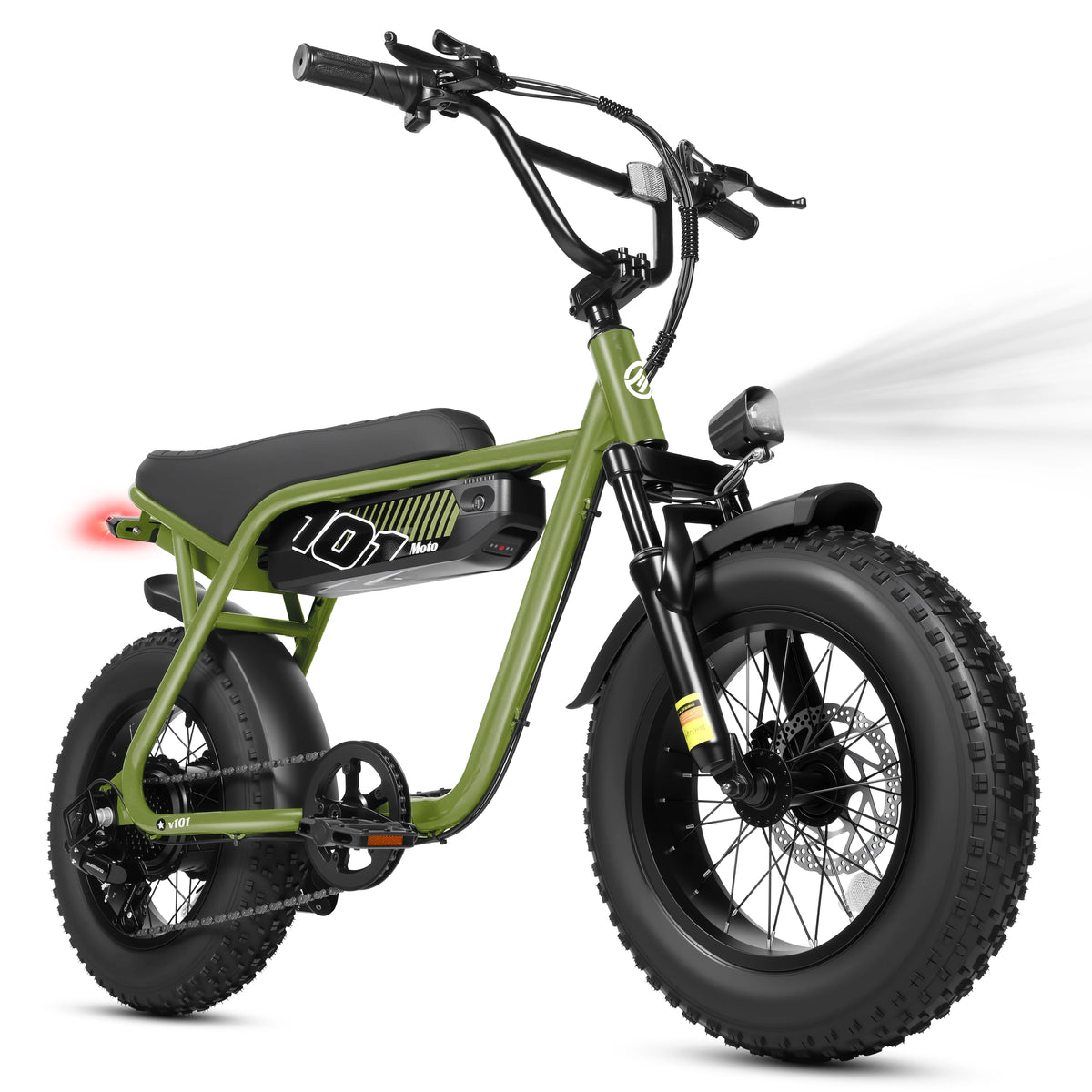 ESKUTE V101 Electric Fat Tire Dirt Bike Ebike 28 MPH