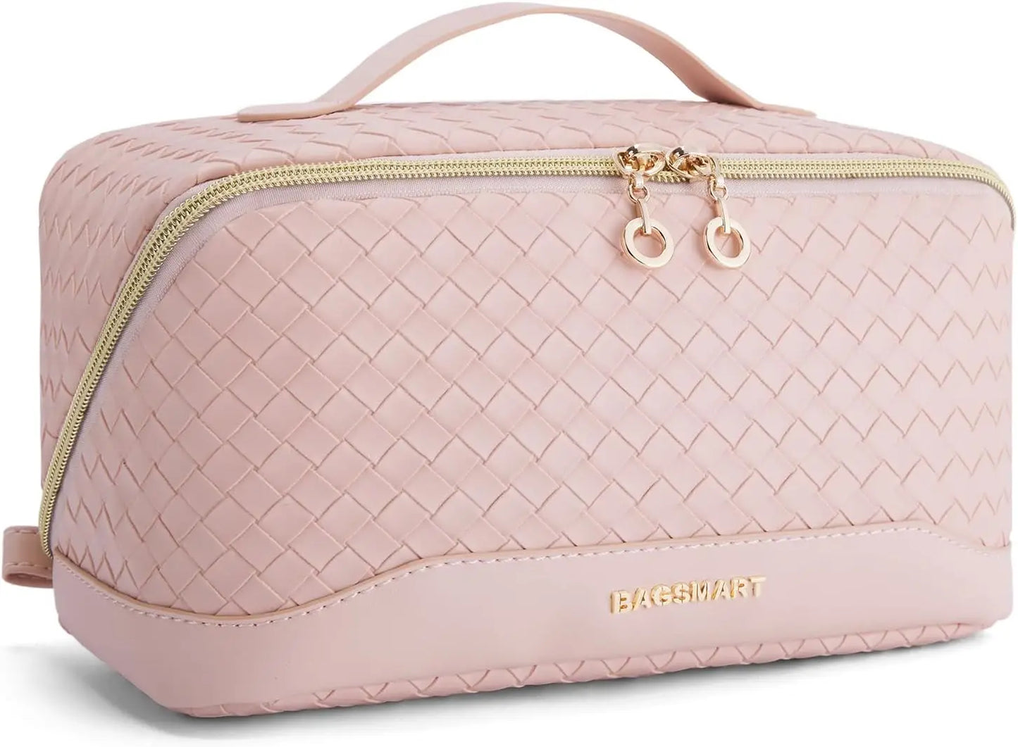 Travel Makeup Bag For Women Portable Water Resistant Cosmetic Case