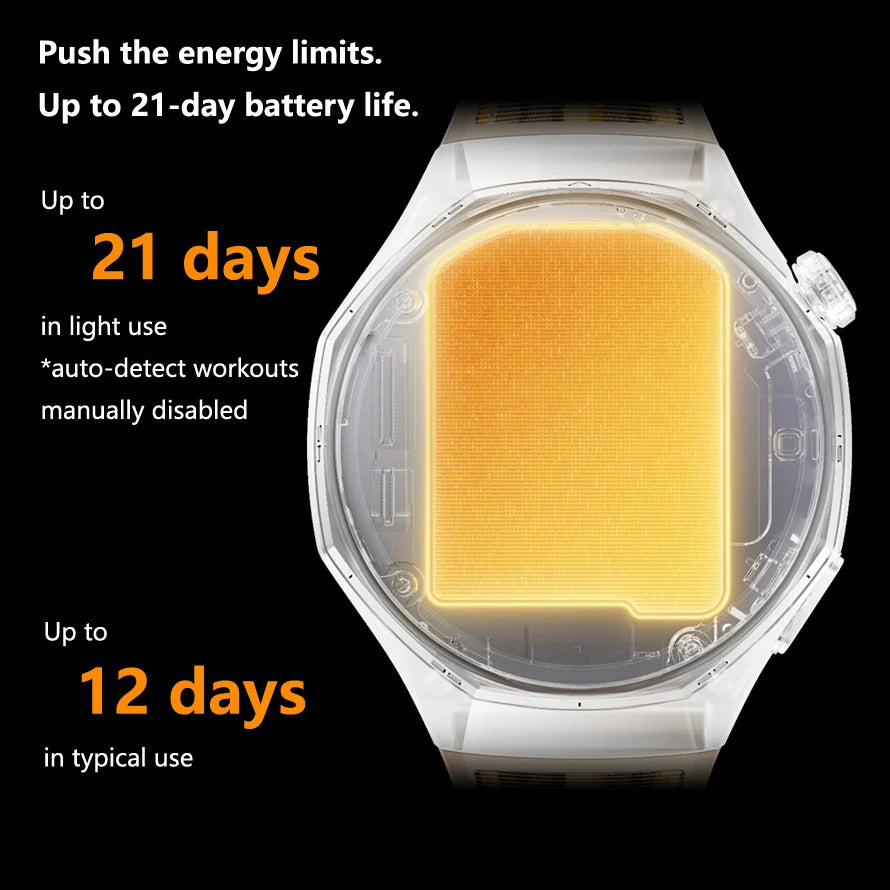 Huawei Watch GT6 Pro Smartwatch Global Version 21 Day Battery