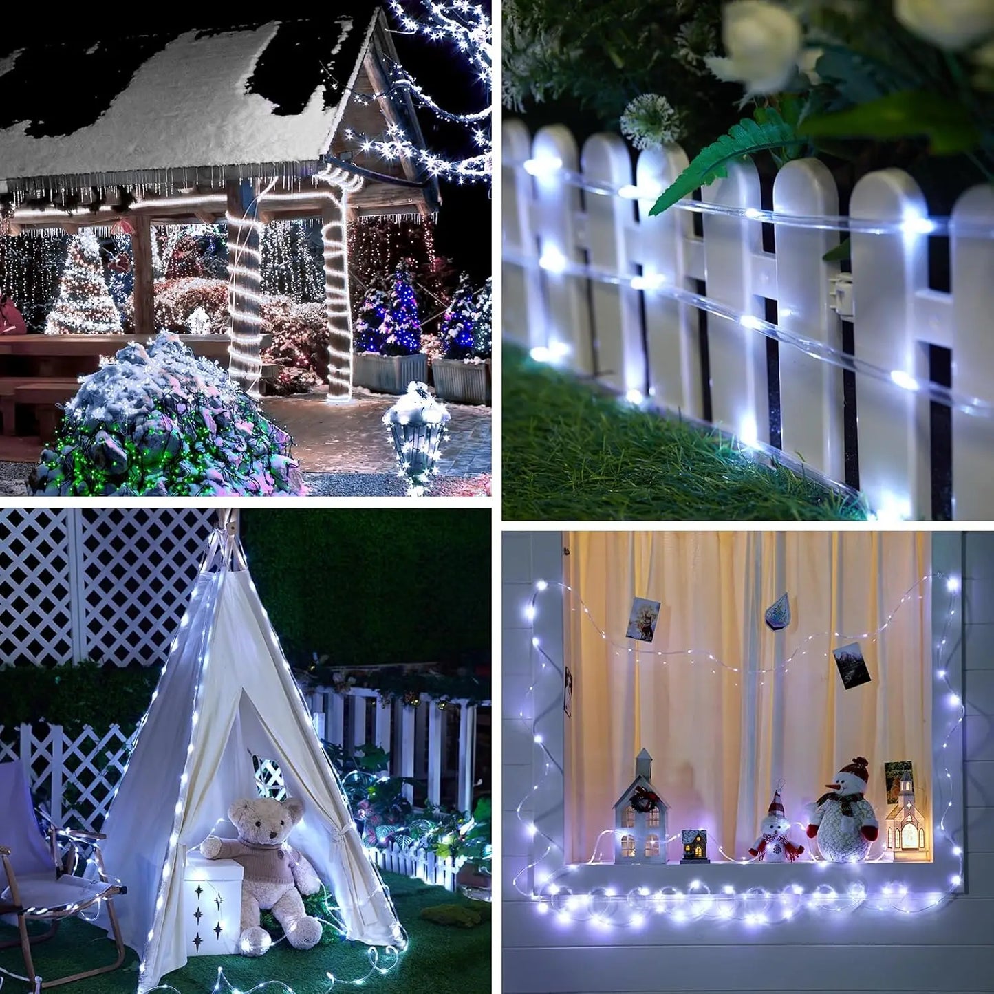 Ledoor Waterproof Solar Led String Lights For Garden Decor