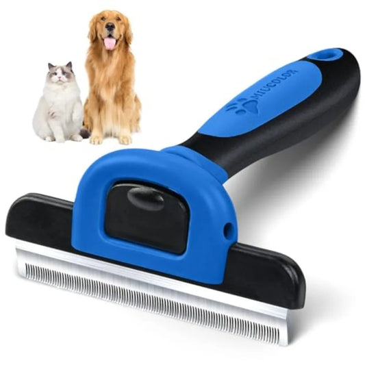 Pet Grooming Brush, Deshedding Tool for Dogs and Cats, Effectively Reduces Shedding by up to 95% for Pet