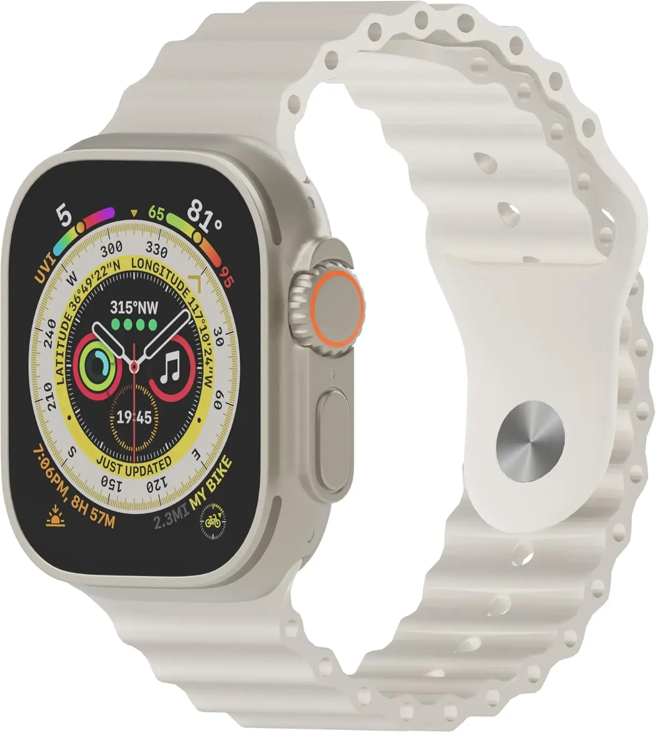 Smartwatch With Case And 7 Watch Bands Bluetooth Calling