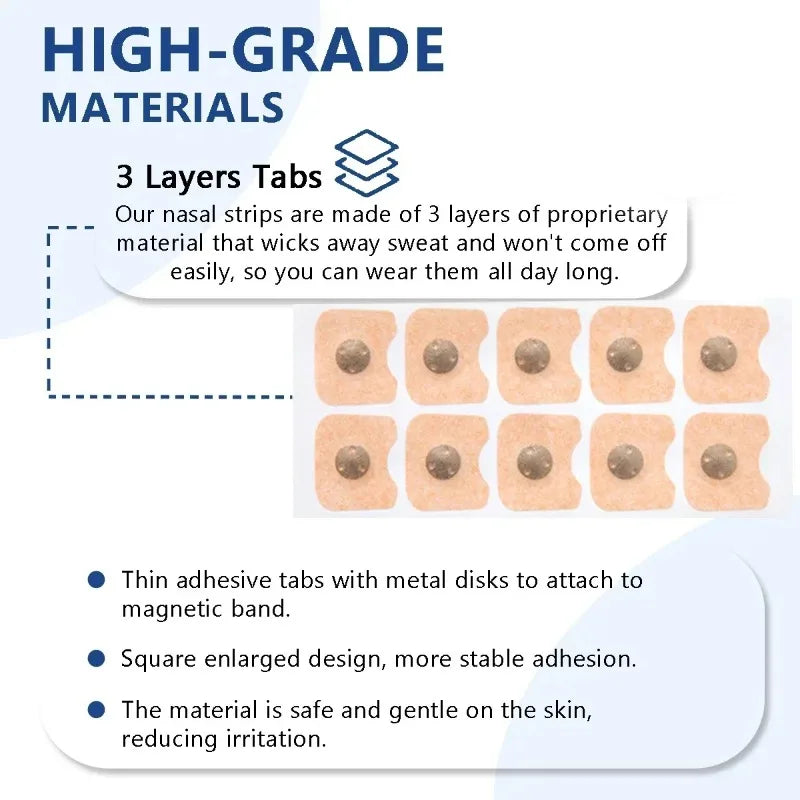 Magnetic Nasal Strips For Sleep And Snoring Reduction
