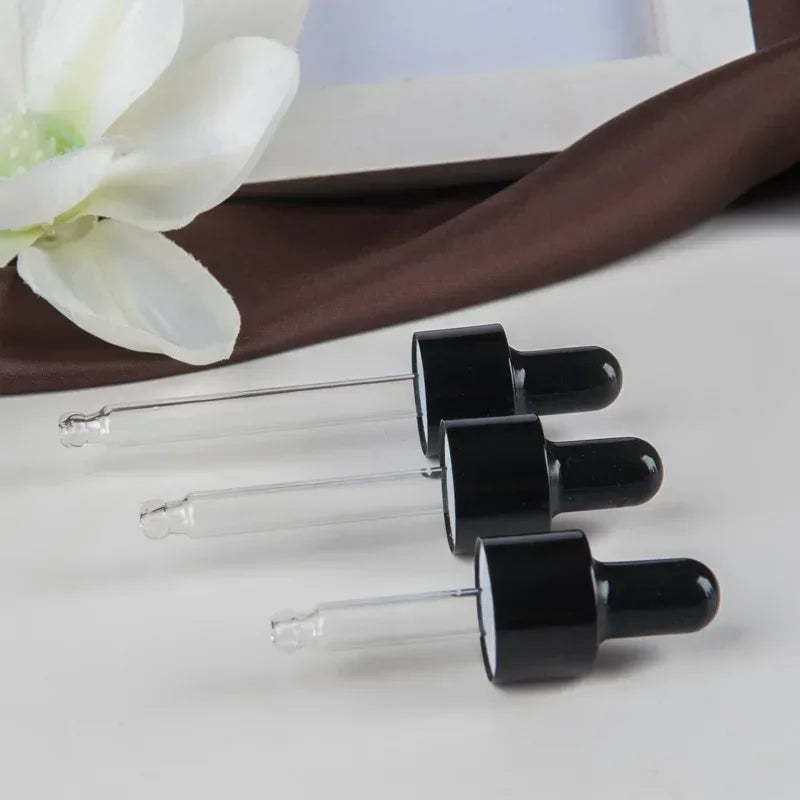 Brown Glass Dropper Bottles 30ml 50ml Refillable For Essential Oils