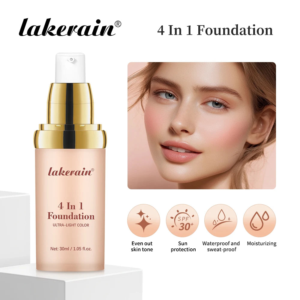 ibcccndc 4 In 1 Hydrating Waterproof Full Coverage Concealer