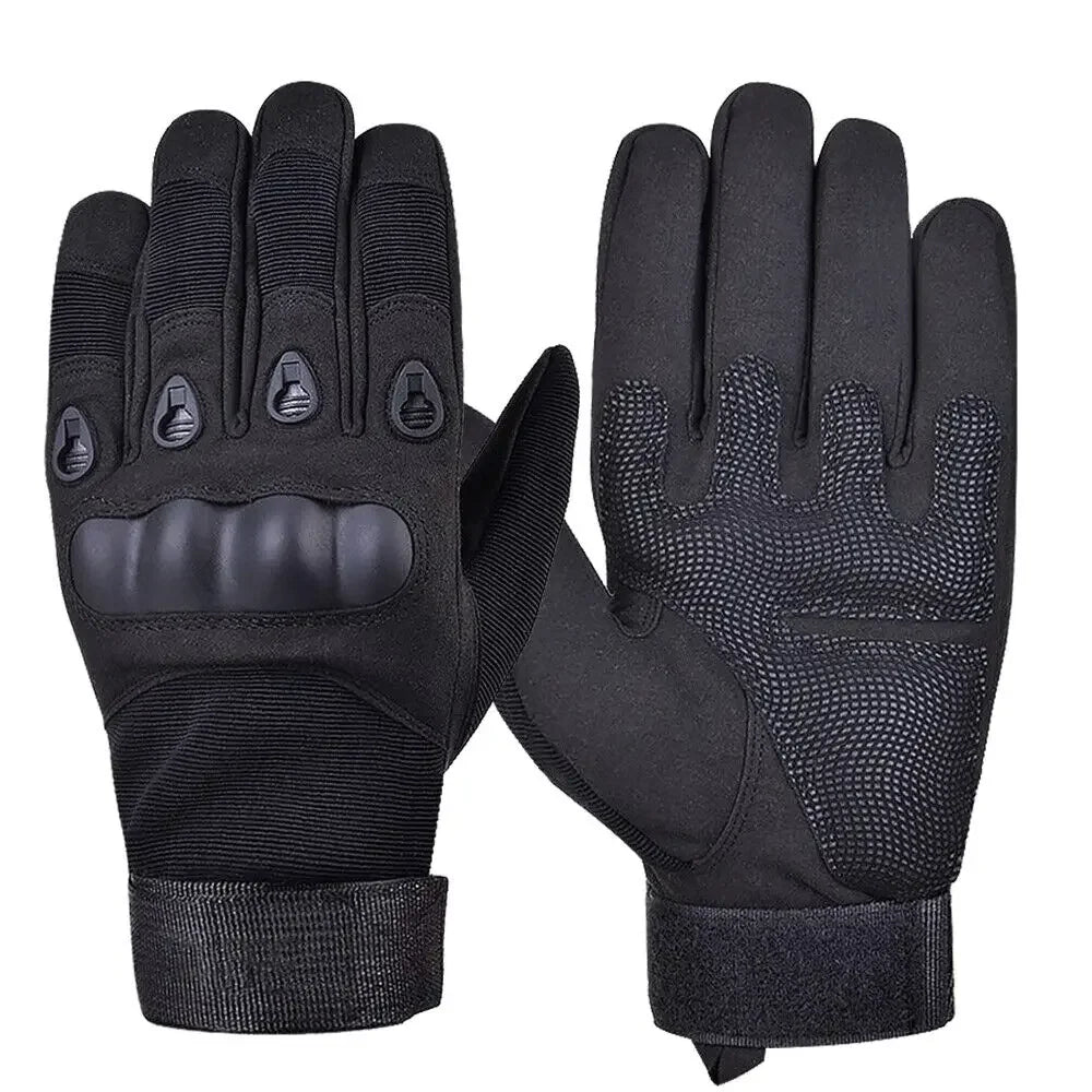 Unisex Tactical Motorcycle Gloves With Knuckle Protection For Racing