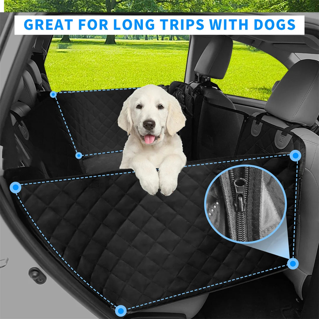 Bingopaw Waterproof Dog Car Seat Cover And Pet Travel Hammock