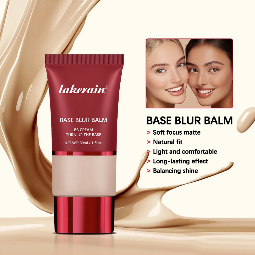 Ibcccndc Matte Liquid Foundation Base Waterproof Lightweight Face Makeup