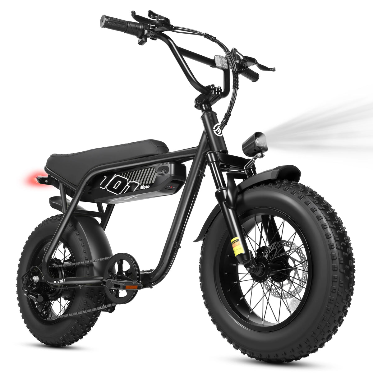 ESKUTE V101 Electric Fat Tire Dirt Bike Ebike 28 MPH