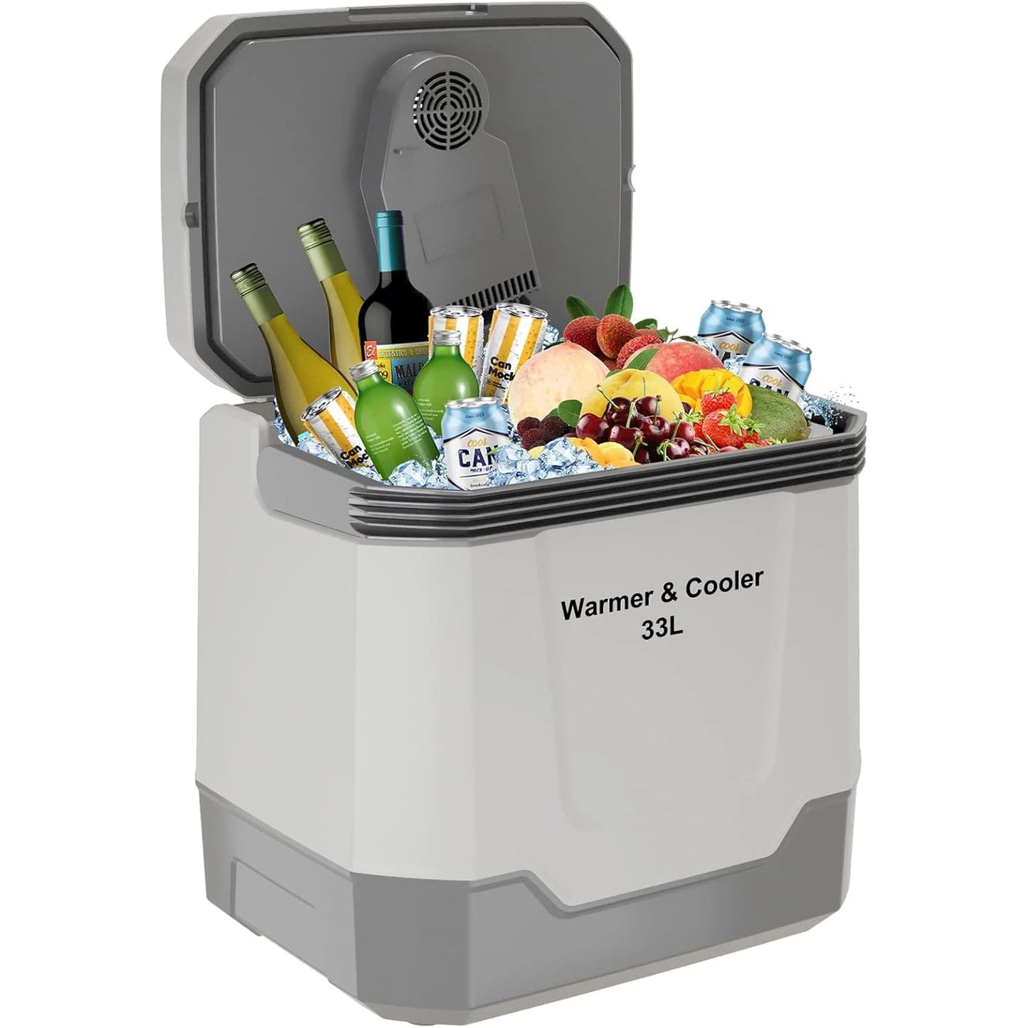 Electric Cooler And Warmer Portable Car Refrigerator For Travel
