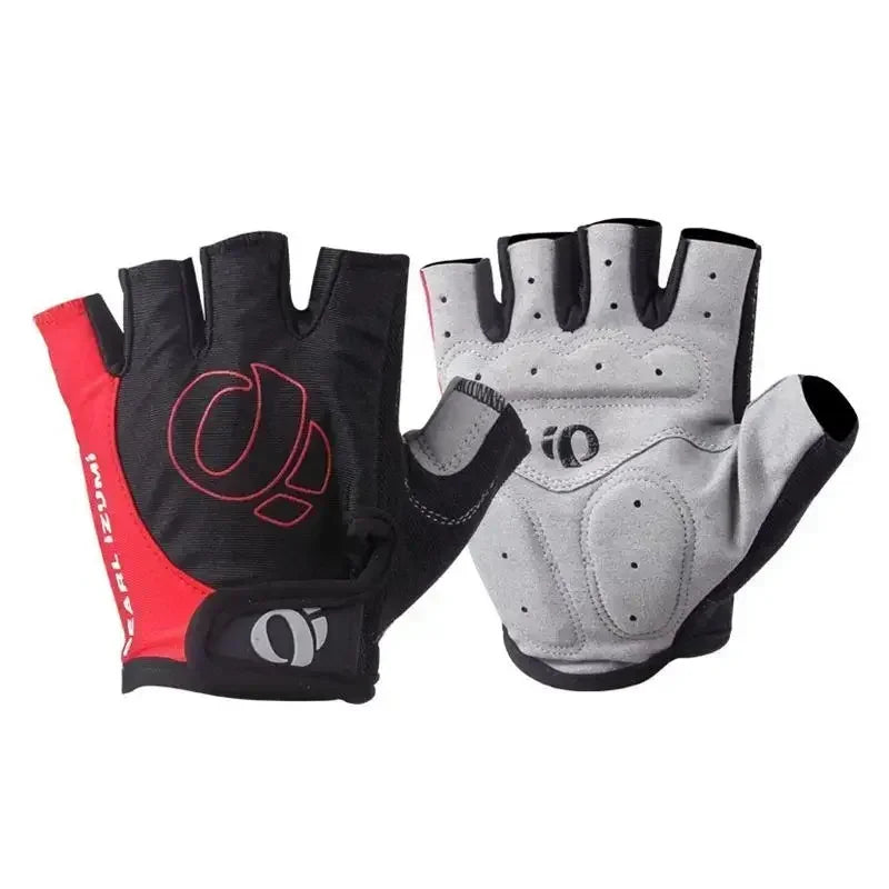 Half Finger Gel Cycling Gloves Anti-Slip Anti-Sweat For MTB