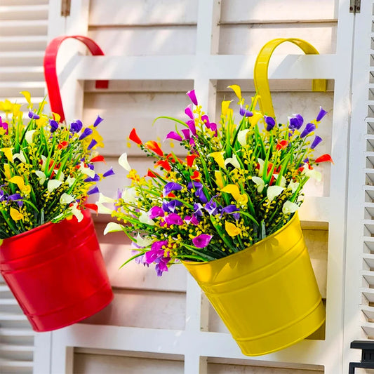 UV Resistant Artificial Calla Lily Flowers For Indoor Outdoor Home Decor