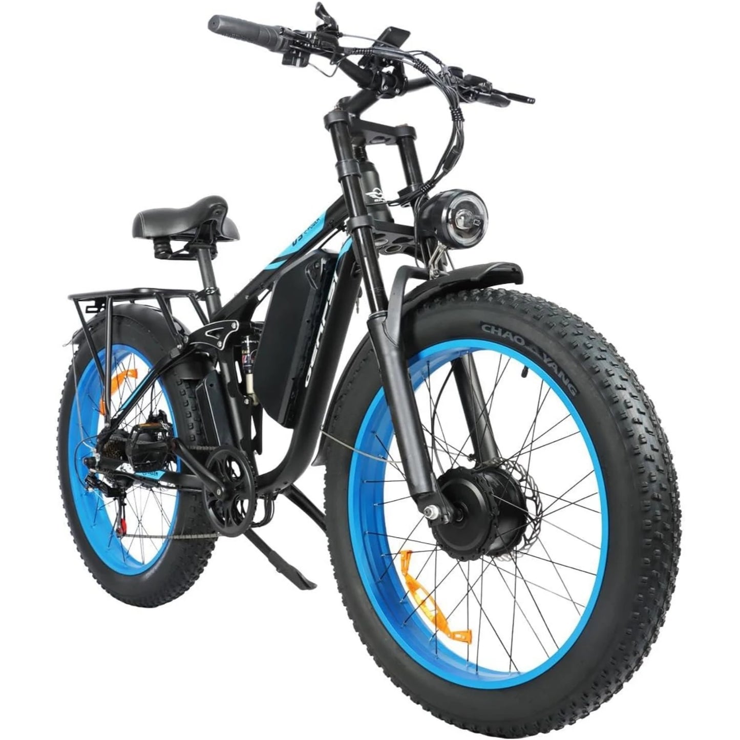 Baolujie DM01 Electric Bicycle 60V 30Ah Battery 42 MPH
