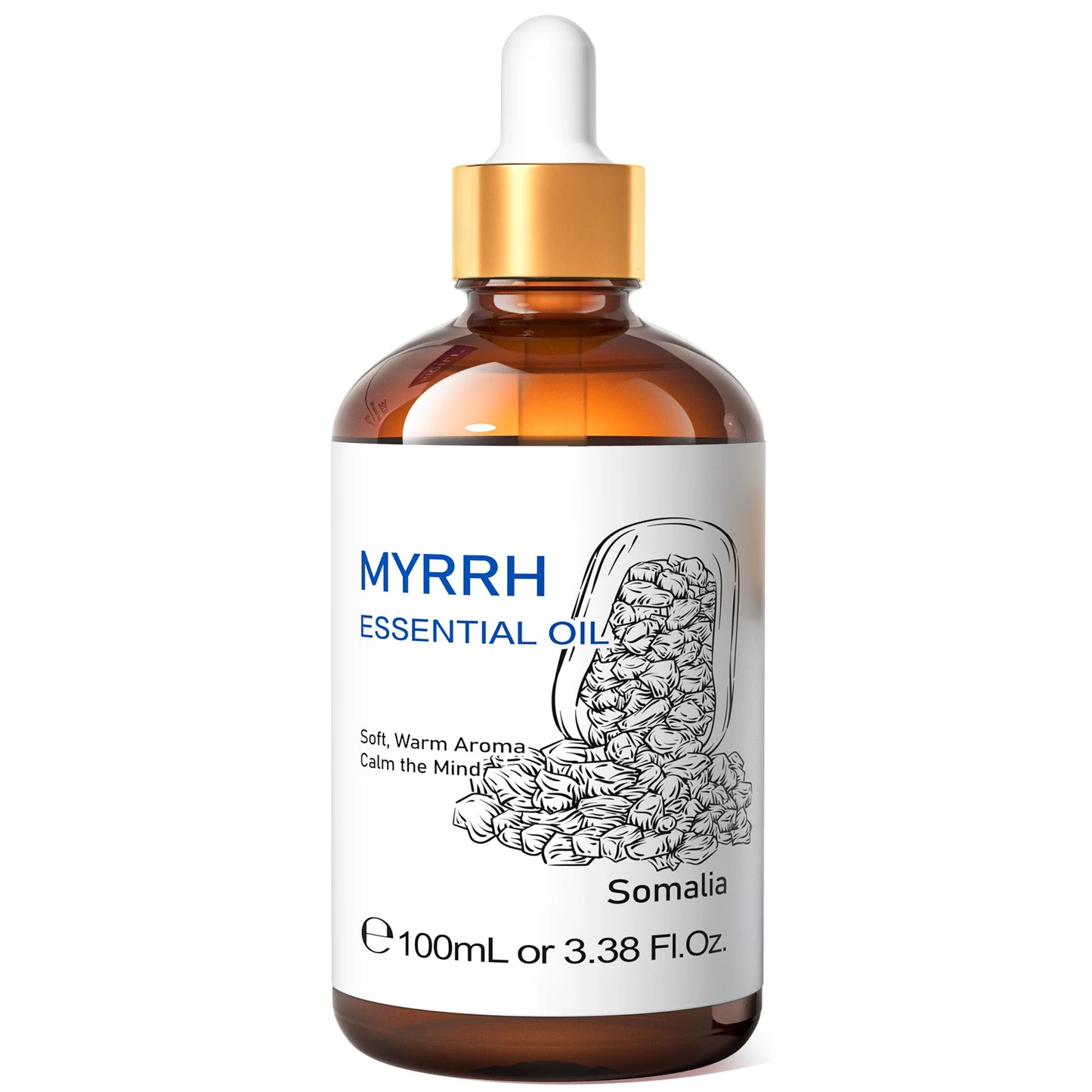 HIQILI Myrrh Essential Oil Pure For Aromatherapy Diffuser Massage