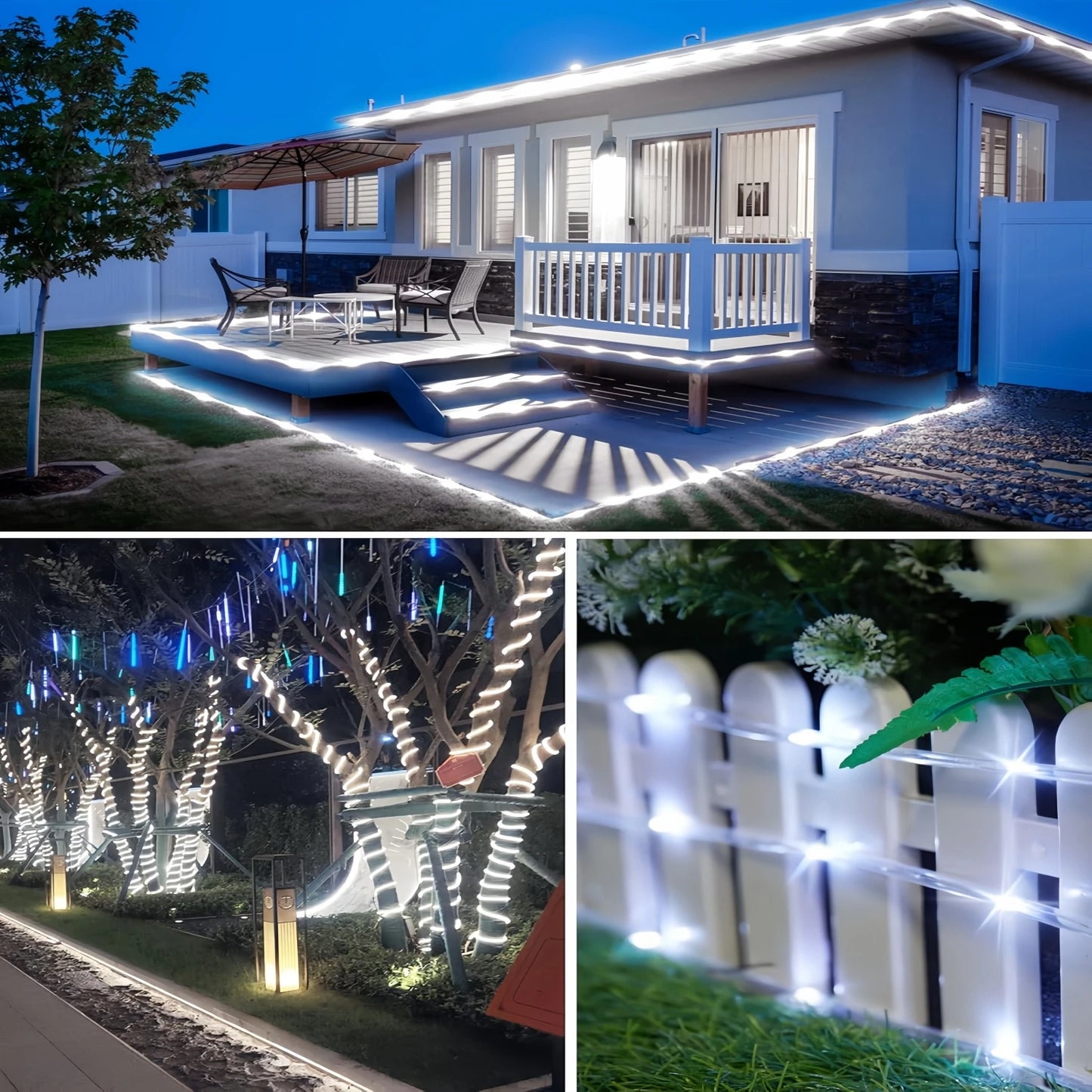 Ledoor Waterproof Solar Led String Lights For Garden Decor