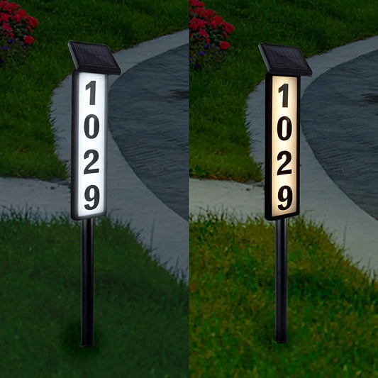 Solar Powered Ground Insert Lawn Lights For Outdoor Walkways