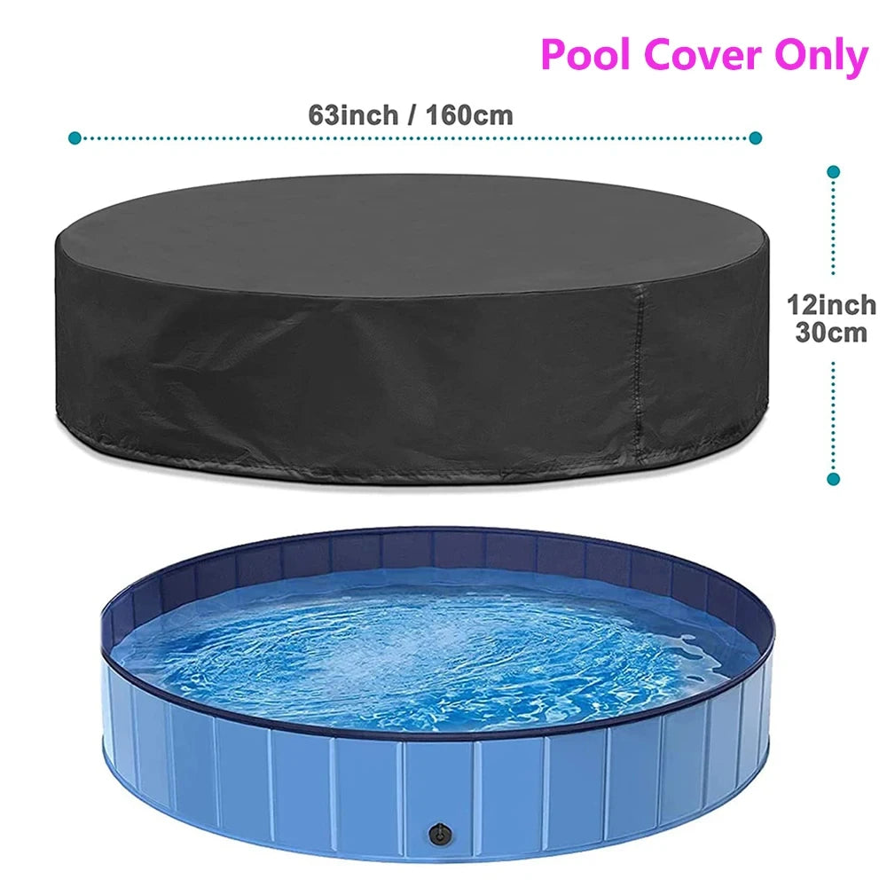 Foldable Dog Swimming Pool Portable Pet Grooming Tub
